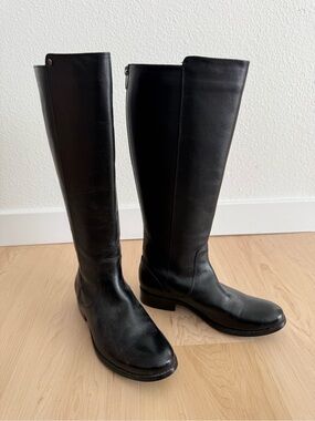 Frye Knee-High Leather Riding Boots